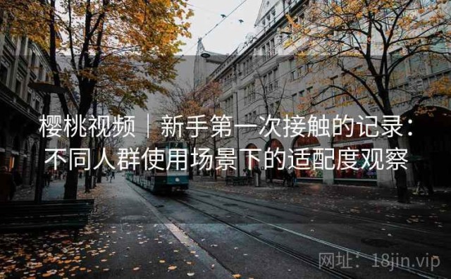 樱桃视频｜新手第一次接触的记录：不同人群使用场景下的适配度观察