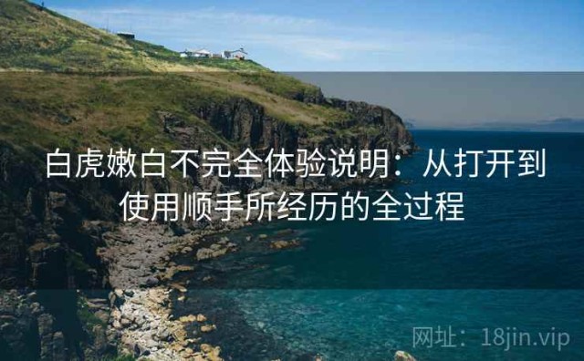 白虎嫩白不完全体验说明：从打开到使用顺手所经历的全过程