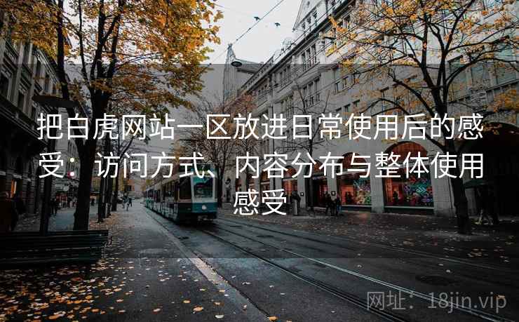 把白虎网站一区放进日常使用后的感受:访问方式、内容分布与整体使用感受 把白虎网站一区放进日常使用后的感受:访问方式、内容分布与整体使用感受