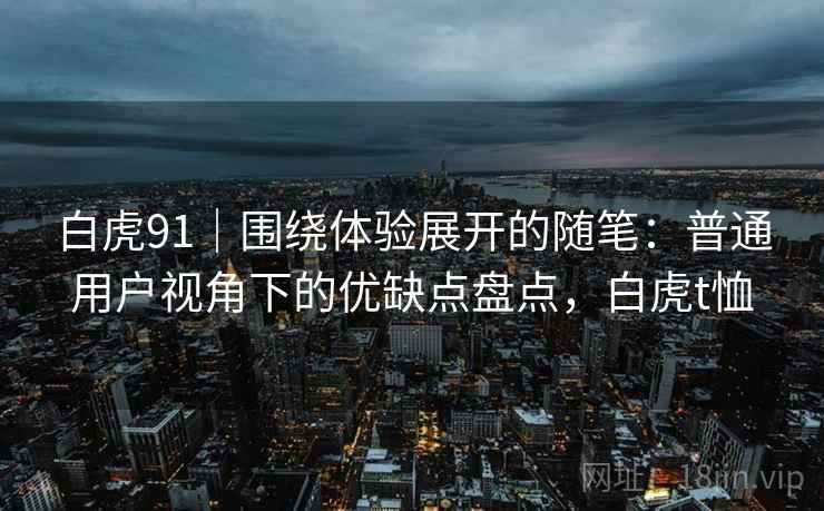 白虎91｜围绕体验展开的随笔：普通用户视角下的优缺点盘点，白虎t恤