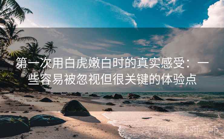 第一次用白虎嫩白时的真实感受:一些容易被忽视但很关键的体验点 第一次用白虎嫩白时的真实感受:一些容易被忽视但很关键的体验点