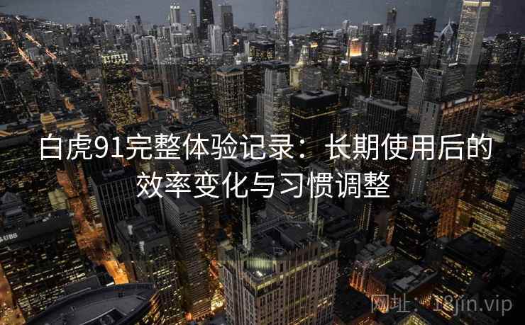 白虎91完整体验记录:长期使用后的效率变化与习惯调整 白虎91完整体验记录:长期使用后的效率变化与习惯调整