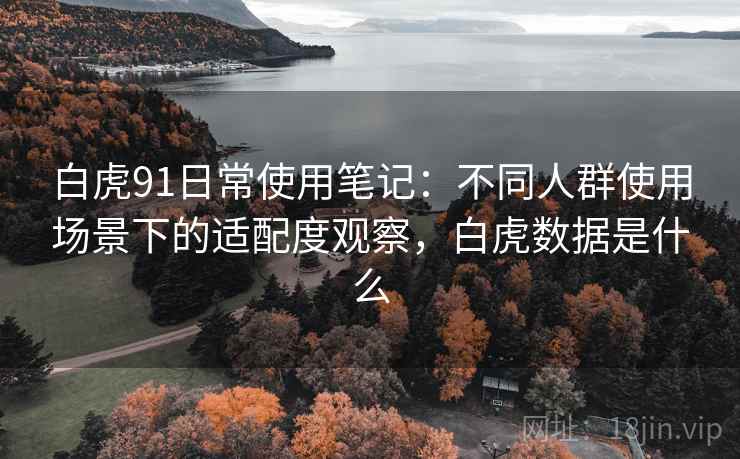 白虎91日常使用笔记：不同人群使用场景下的适配度观察，白虎数据是什么